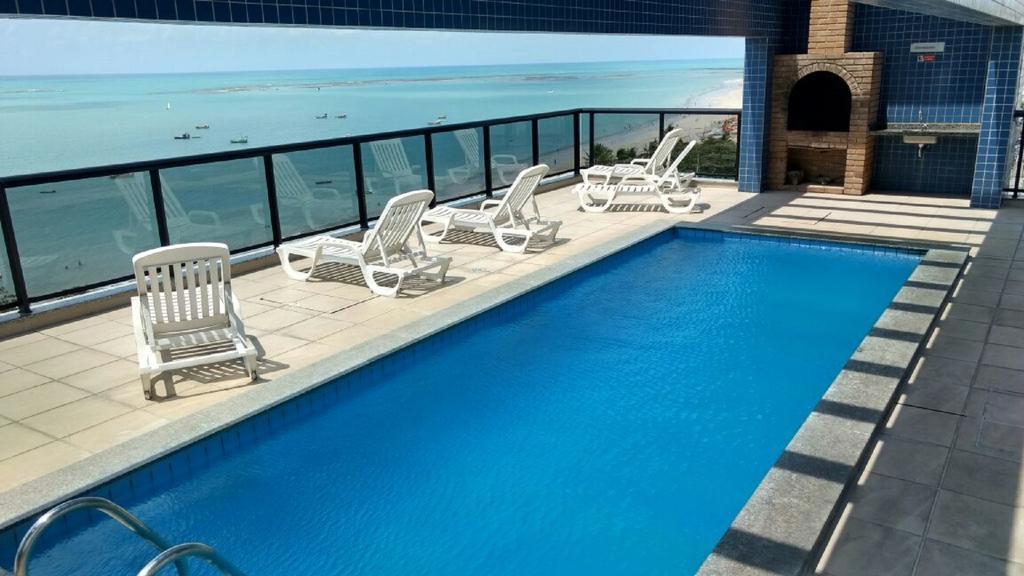 شقة Apartamento Luxo 2/4 Beira-Mar Pajucara - Maceio المظهر الخارجي الصورة