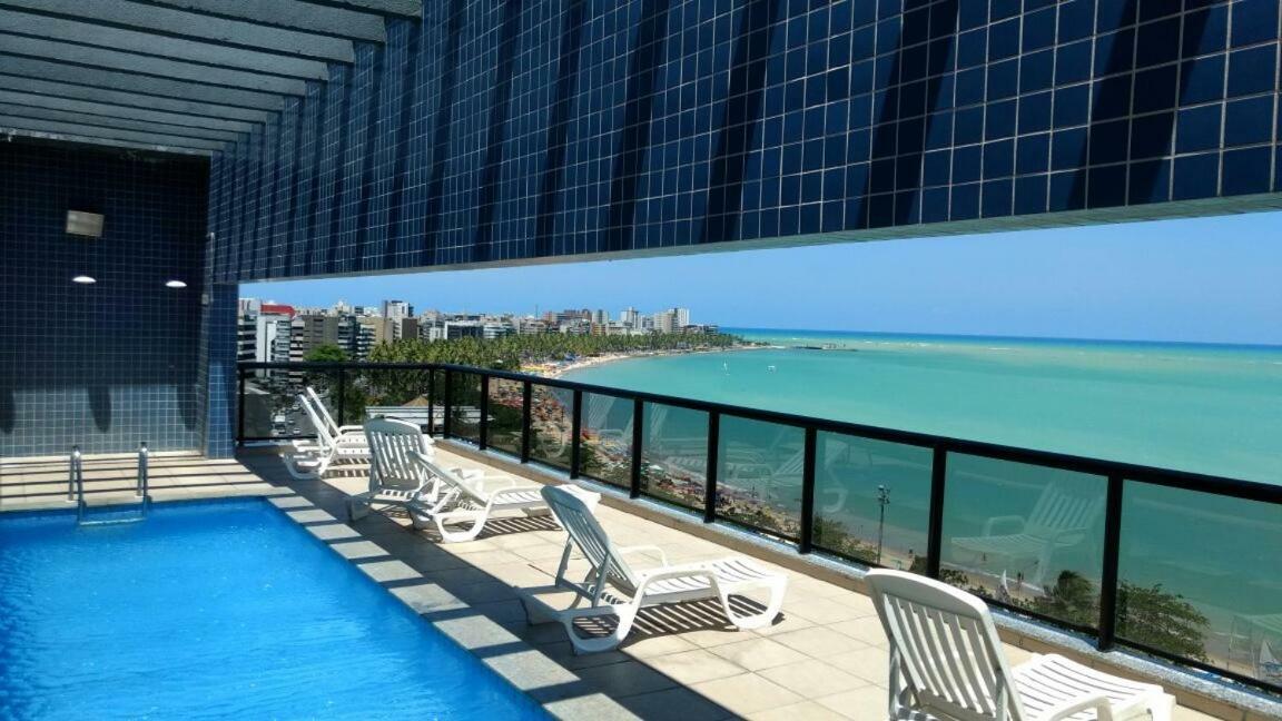 شقة Apartamento Luxo 2/4 Beira-Mar Pajucara - Maceio المظهر الخارجي الصورة